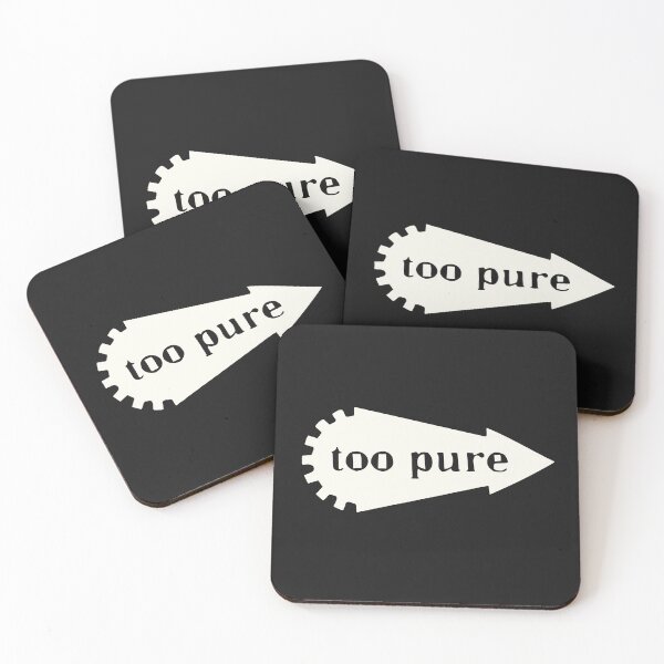 Item preview, Too Pure indie record label  designed and sold by analogue_rock.