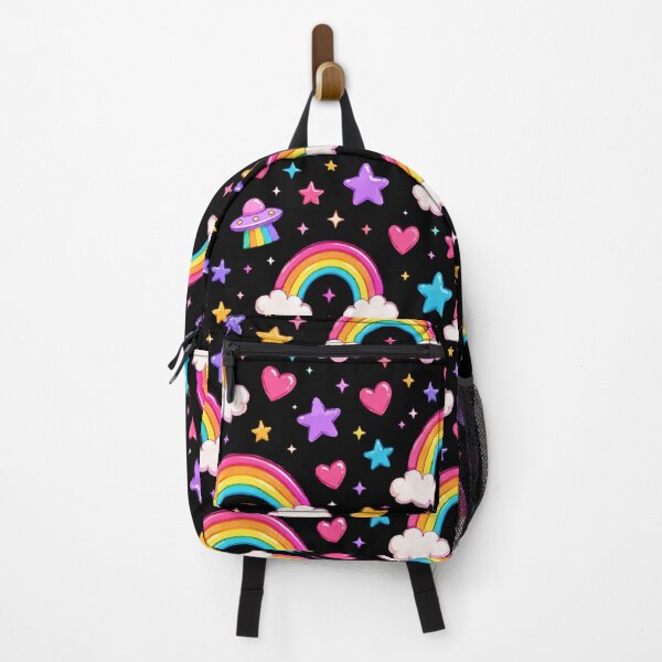 Item preview, Rainbow Hearts and Stars Pattern designed and sold by Car23314.