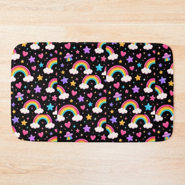Item preview, Rainbow Hearts and Stars Pattern designed and sold by Car23314.