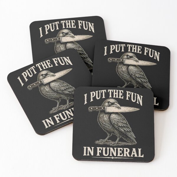 Item preview, I Put The Fun in Funeral  designed and sold by a-turner-paint.