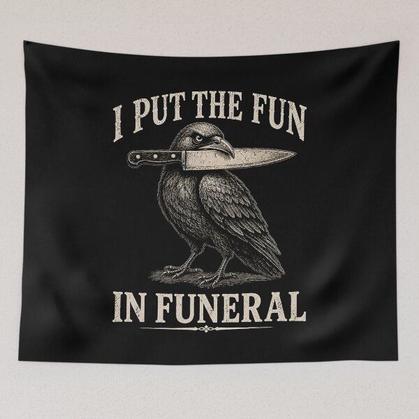 Item preview, I Put The Fun in Funeral  designed and sold by a-turner-paint.