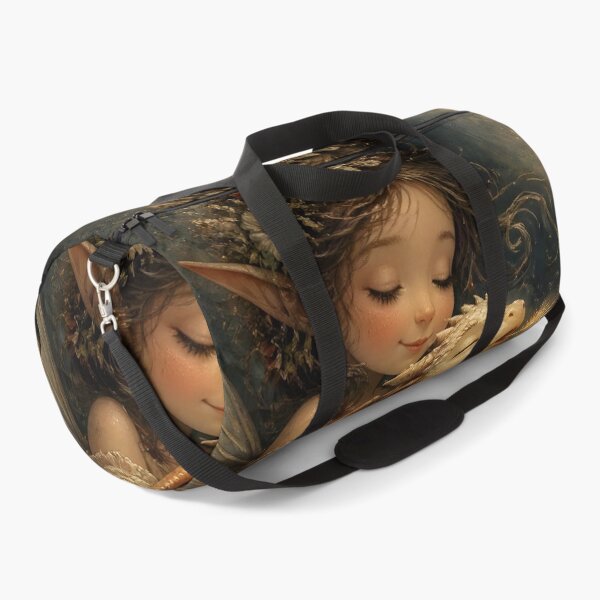 Item preview, Fairy Cuddling Baby Dragon with Dandelion Seeds designed and sold by sigmaartstudio.