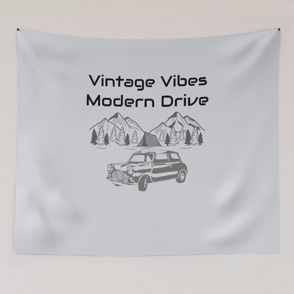 Item preview, Vintage Vibes, Modern Drive designed and sold by CHIEF-HAT STORE.