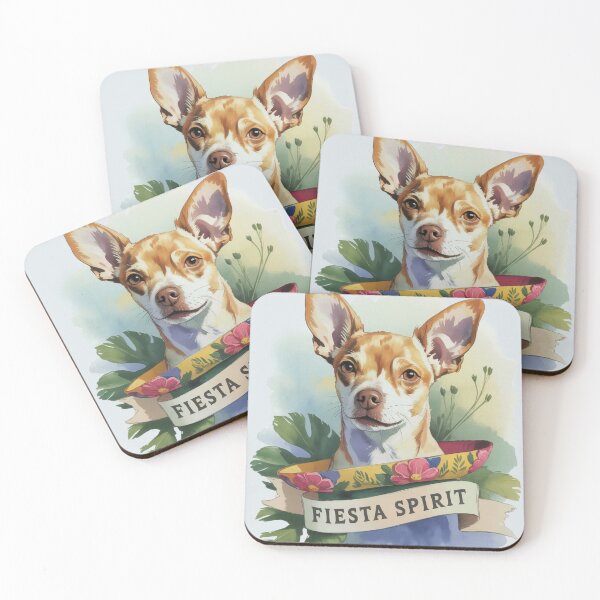 Item preview, Chihuahua Festive Art designed and sold by JebliDesign.