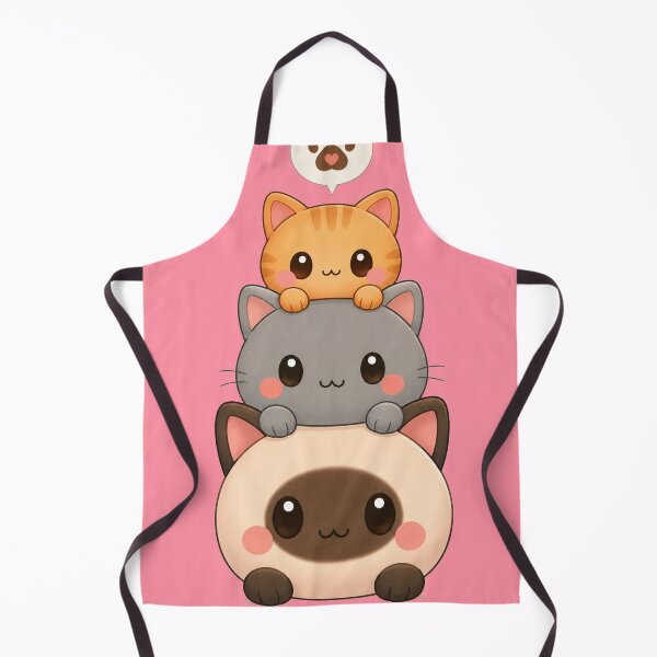 Item preview, Kawaii Kitten Tower designed and sold by EsenciaZen.