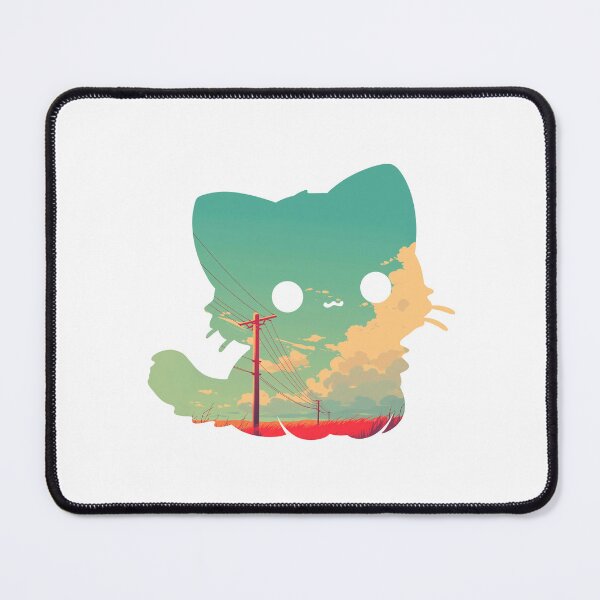 Item preview, Cute Cat Japanese Landscape designed and sold by mustbewhy.