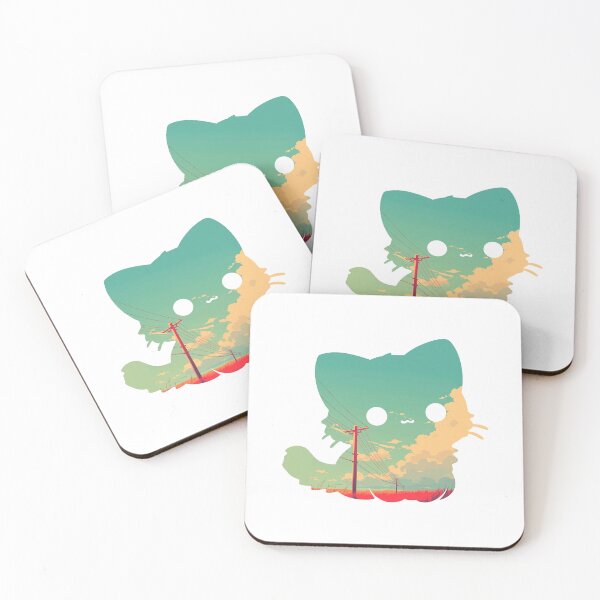 Item preview, Cute Cat Japanese Landscape designed and sold by mustbewhy.