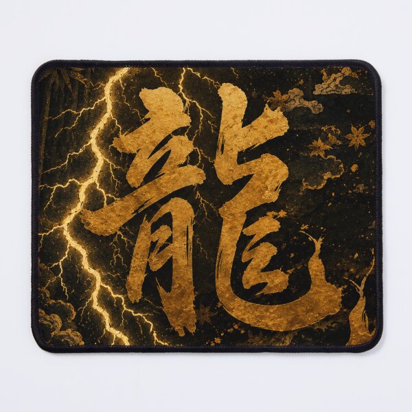 Item preview, Golden Dragon Lightning Storm designed and sold by Silent Japan Studio.