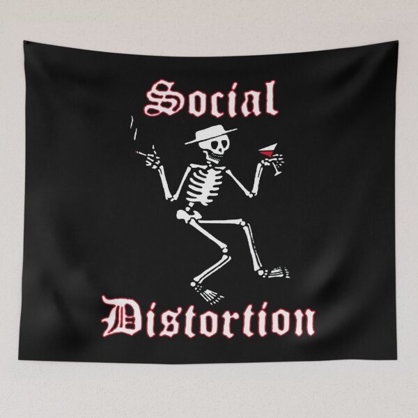 Item preview, Social Distortion T-Shirt  designed and sold by PopGraphic.