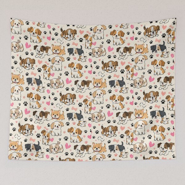 Item preview, Cute Dogs Pattern designed and sold by Car23314.