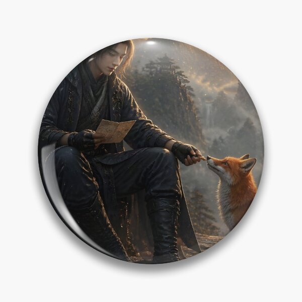 Item preview, Wanderer Fox and Motorcycle at Dawn designed and sold by sigmaartstudio.