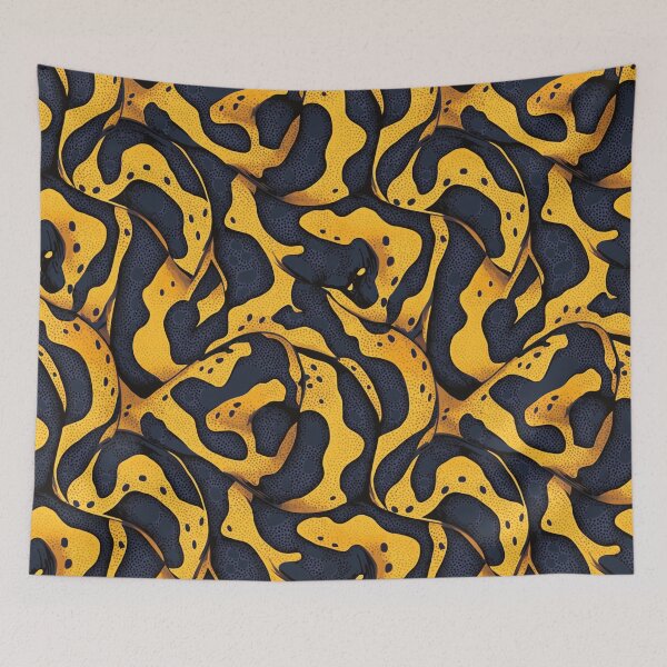 Item preview, Boa Snake Yellow and Black designed and sold by calypso-designs.