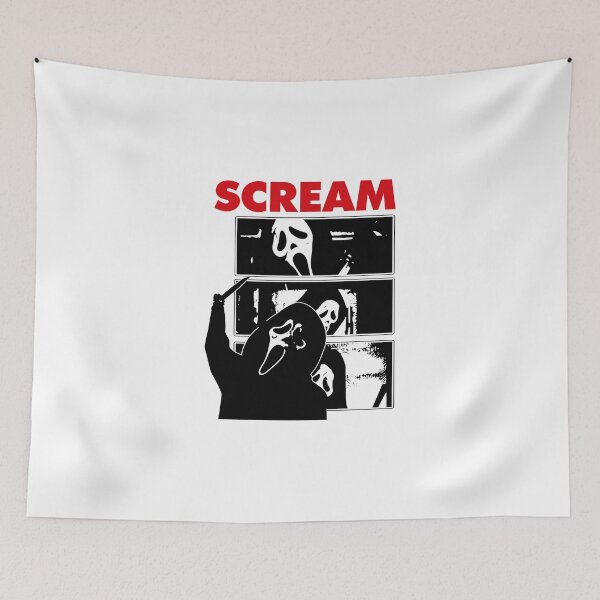 Item preview, Ghostface Scream horror movie slasher 90s designed and sold by IreneMeyerr.