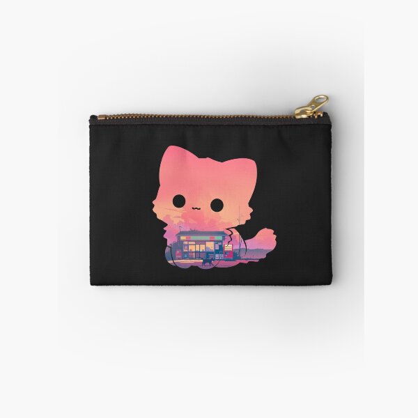 Item preview, Cozy Lofi Cat Sunset designed and sold by mustbewhy.
