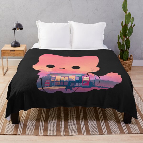 Item preview, Cozy Lofi Cat Sunset designed and sold by mustbewhy.