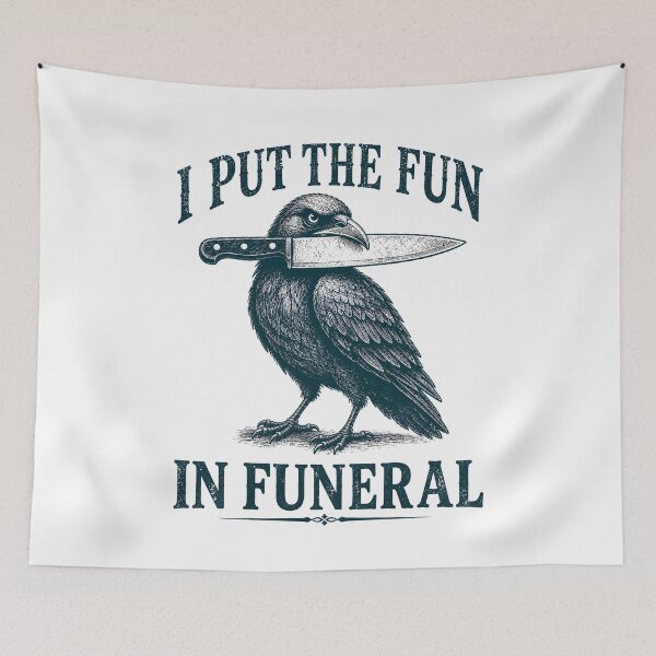 Item preview, I Put The Fun in Funeral designed and sold by a-turner-paint.