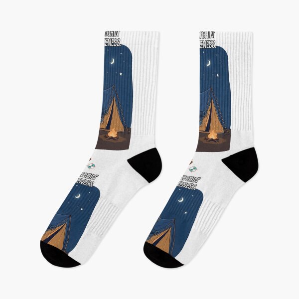 Item preview, Bigfoot Camping Tent Campfire - Funny Sasquatch Outdoors Cryptid Graphic Tee designed and sold by Whimsy Trail Co.