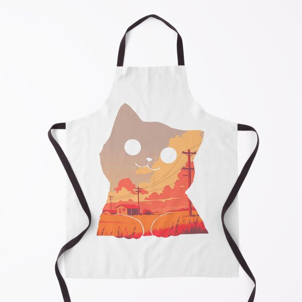 Item preview, Cute Cat Sunset designed and sold by mustbewhy.