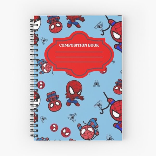 Item preview, Spiderman notebook designed and sold by aquabutterflyco .