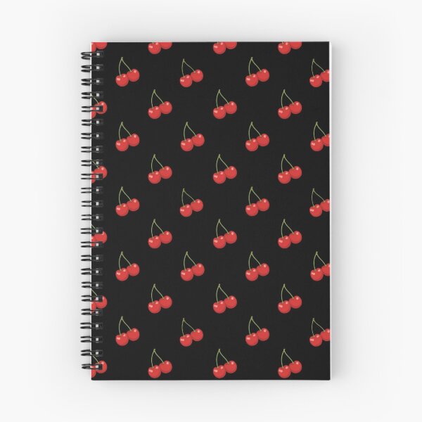 Item preview, Cherries On Black Pattern designed and sold by calypso-designs.
