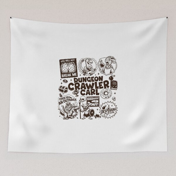 Item preview, YOU WILL NOT BREAK ME Dungeon Crawler Carl designed and sold by PontiaGudam.