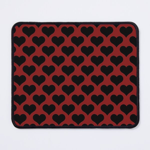 Item preview, Black Hearts on Red designed and sold by calypso-designs.