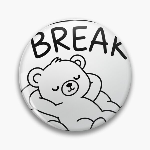 Item preview, Mentally Already on Break Funny Bear designed and sold by Qenlo.