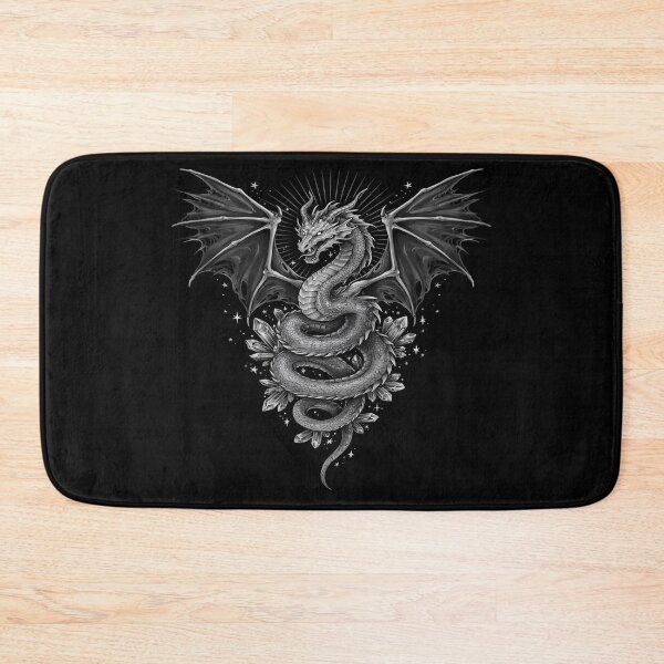 Item preview, Gothic Crystal Dragon – Dark Fantasy Celestial Design designed and sold by Midnight Veil Designs.