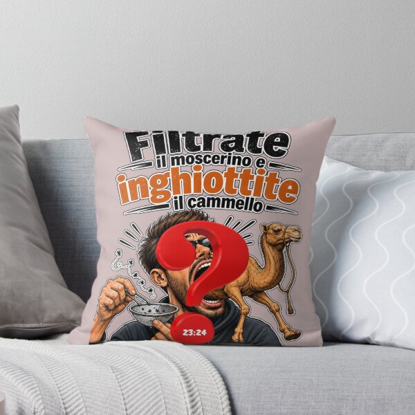 Item preview, Strain the Gnat, Swallow the Camel – Jesus Teaching Design designed and sold by MindForgeDesign.