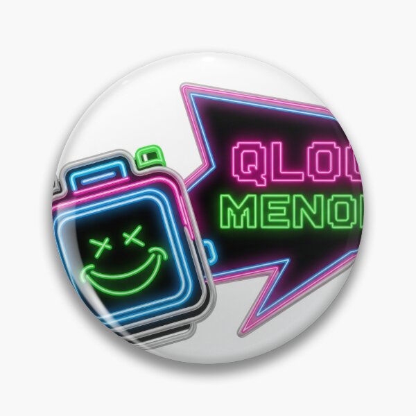 Item preview, QLOQ MENOL - Neon Smartwatch Venezuelan Urban Phrase designed and sold by elglotonmusical.