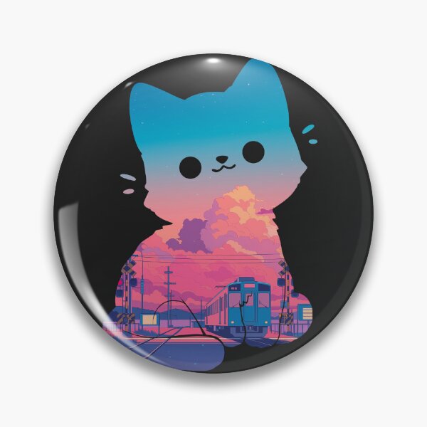 Item preview, Cute Cat Japanese Aesthetic designed and sold by mustbewhy.