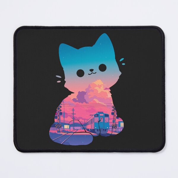 Item preview, Cute Cat Japanese Aesthetic designed and sold by mustbewhy.