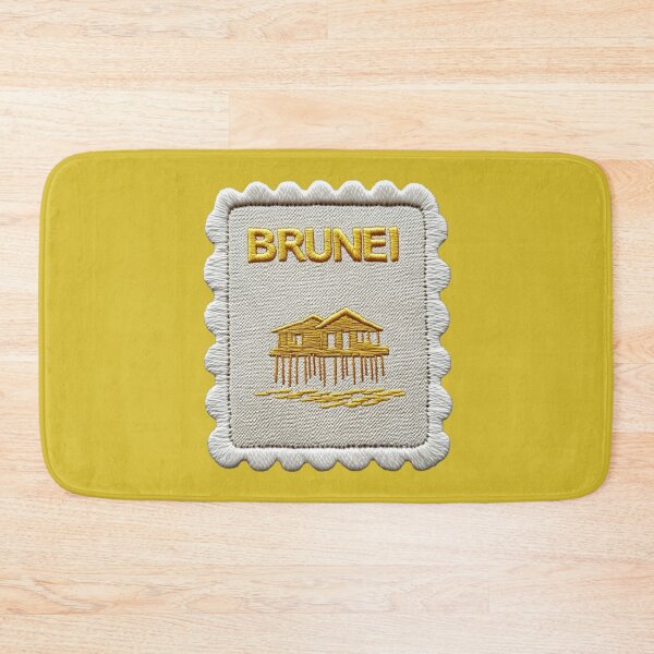 Item preview, Brunei Travel Patch Water Village Embroidered designed and sold by tiigerdad.
