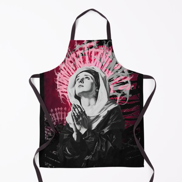 Item preview, Sacred Praying Virgin Mary Gothic Cyberpunk Halo designed and sold by iconiicc.