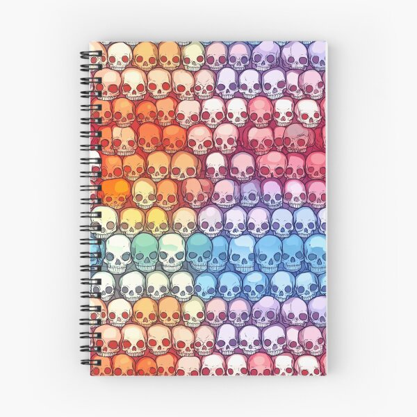 Item preview, Rainbow Skulls designed and sold by calypso-designs.