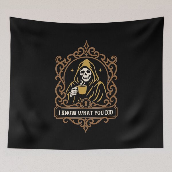 Item preview, I Know What You Did Dark Humor designed and sold by pixeptional.