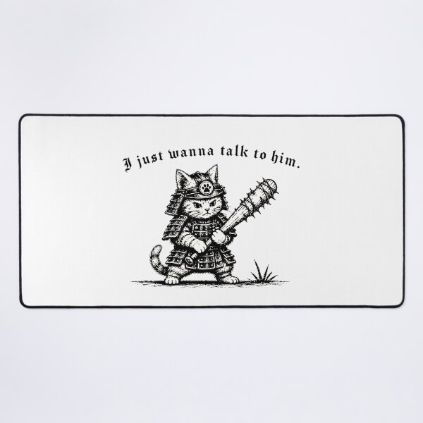 Item preview, Samurai Cat Warrior designed and sold by Mystic & Celestial Art.
