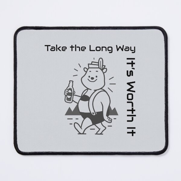 Item preview, Take the Long Way — It’s Worth It designed and sold by CHIEF-HAT STORE.