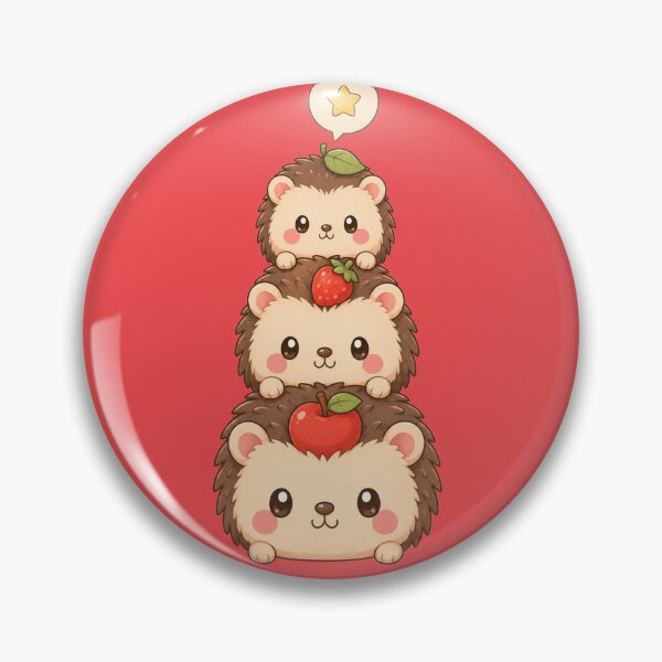 Item preview, Kawaii Hedgehog Tower designed and sold by EsenciaZen.