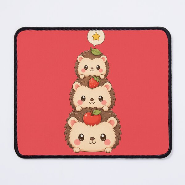 Item preview, Kawaii Hedgehog Tower designed and sold by EsenciaZen.