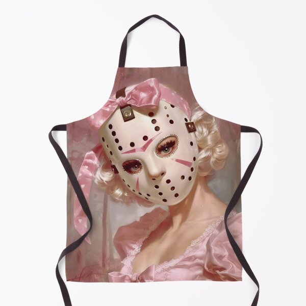 Item preview, Pink Coquette Jason Hockey Mask Pastel Horror designed and sold by iconiicc.