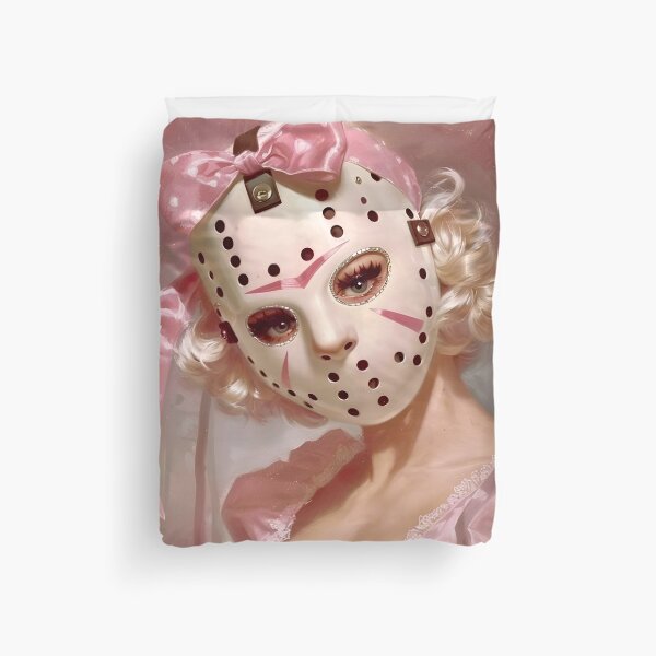 Item preview, Pink Coquette Jason Hockey Mask Pastel Horror designed and sold by iconiicc.
