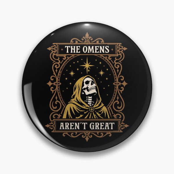 Item preview, The Omens Aren't Great Funny Mental Health designed and sold by pixeptional.