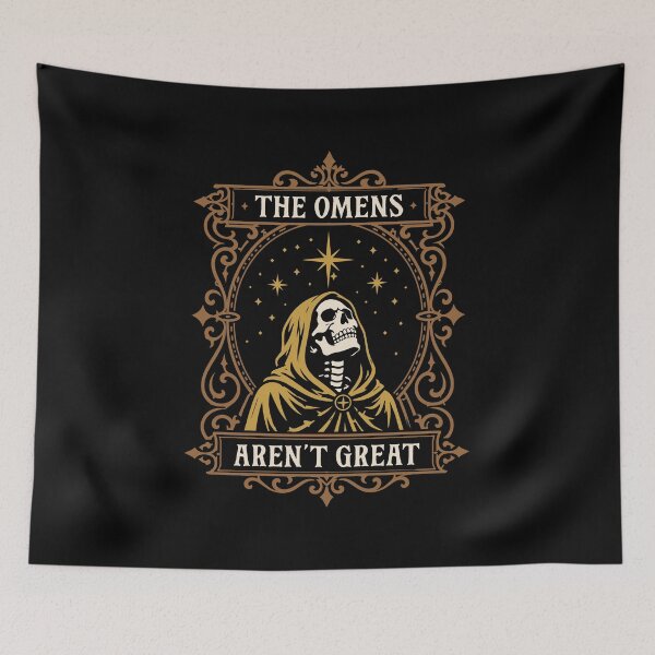 Item preview, The Omens Aren't Great Funny Mental Health designed and sold by pixeptional.