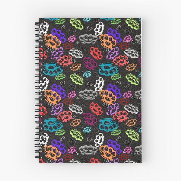 Item preview, Colorful Brass Knuckles pattern designed and sold by calypso-designs.