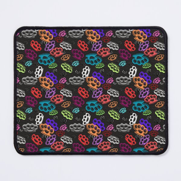 Item preview, Colorful Brass Knuckles pattern designed and sold by calypso-designs.