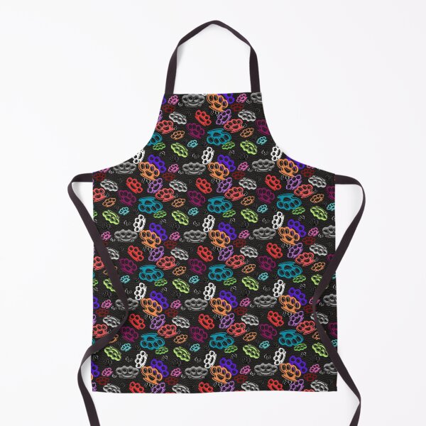 Item preview, Colorful Brass Knuckles pattern designed and sold by calypso-designs.
