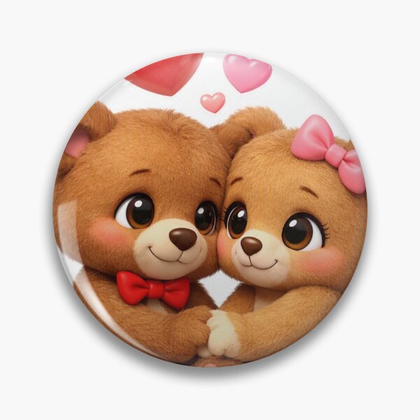 Item preview, “Ositos Enamorados Kawaii – Amor Dulce en 3D Pixar” designed and sold by yuliettestore.