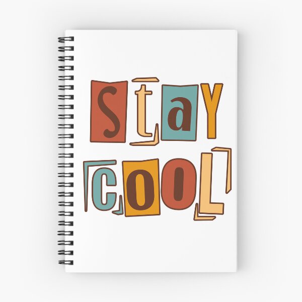 Item preview, Stay Cool Retro Vintage Typography Quote designed and sold by     Fatma Creates.