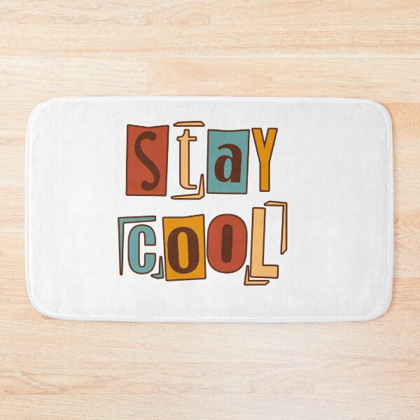 Item preview, Stay Cool Retro Vintage Typography Quote designed and sold by     Fatma Creates.